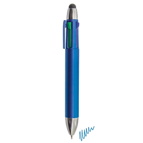 Caneta Touch 4 Cores "star — Brindes1001