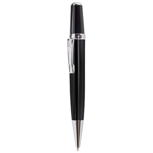Caneta Mini Metalica Prata