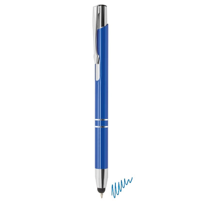 Caneta Metálica Automática com Ponteiro “denver” — Brindes1001