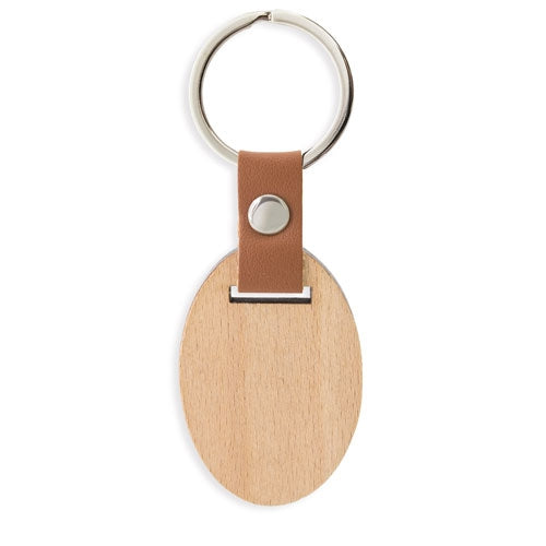 Porta-chaves Oval "cavanna — Brindes1001