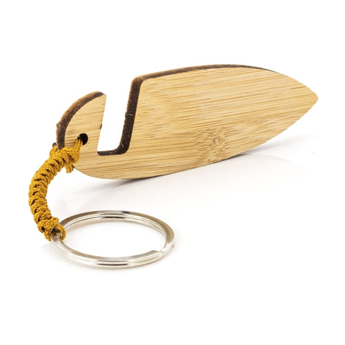 Porta Chaves P/móvil Bambu Surf — detalhe