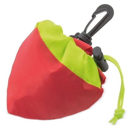 Bolsa Dobrável Forma Morango — detalhe