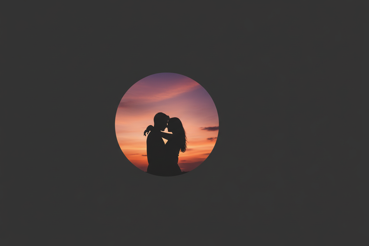 Ímanes Frigorífico Sublimação - Coração Octogonal Redondo