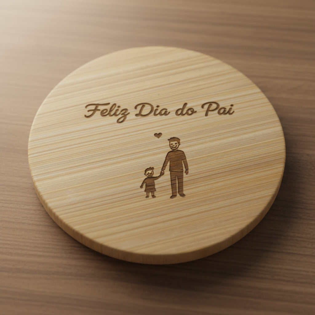 Abre-Cápsulas Magnético em Bambu | Brinde Ecológico Personalizável