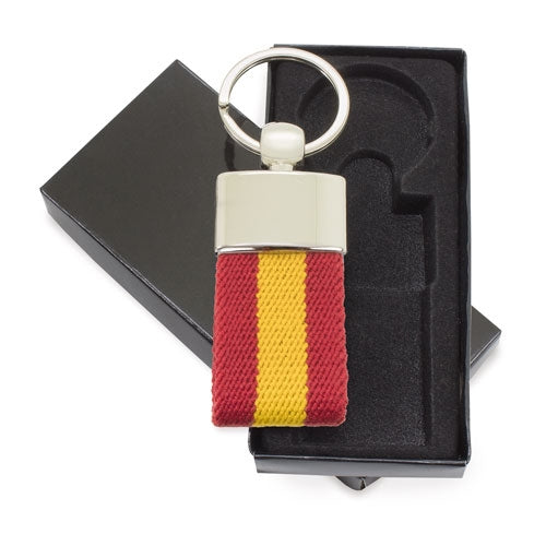 Porta-chaves de Cinto Bandeira Espanha "hank — Brindes1001