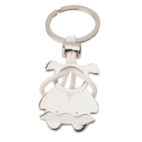 Portachaves Metal Menina — Brindes1001
