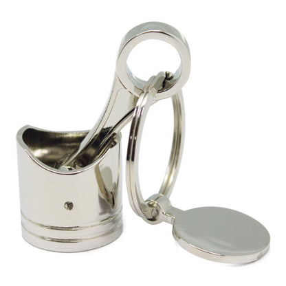 Portachaves Metalico "pistao — detalhe