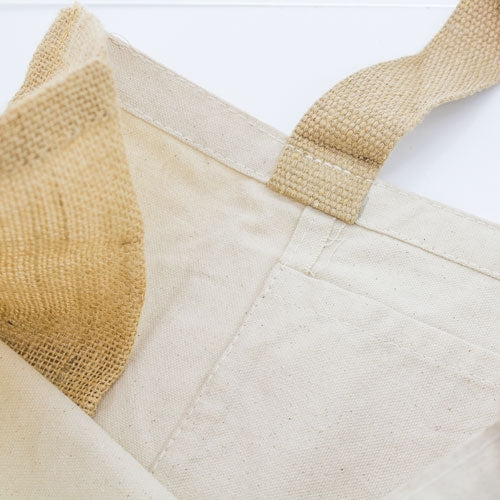Bolsa Eco T-4004 Algodao Jute - Detalhe 1
