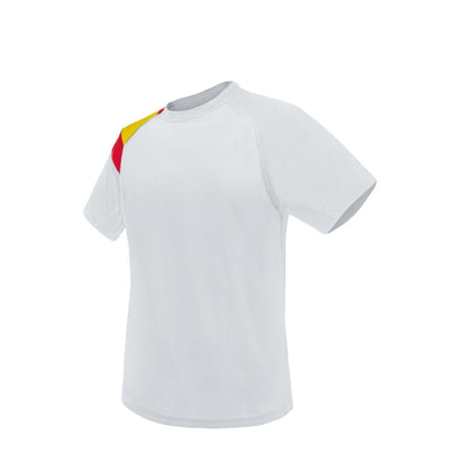 T-shirt Bandeira em Ombro D&f 12-14 "galdana — detalhe