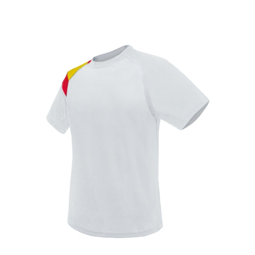 T-shirt Bandeira em Ombro D&f 12-14 "galdana — detalhe