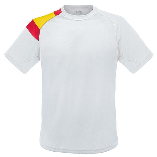 T-shirt Bandeira em Ombro D&f L "galdana — detalhe