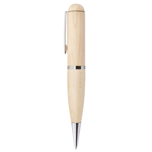 Caneta Usb Madeira 32gb Pierre Delone "forest — detalhe