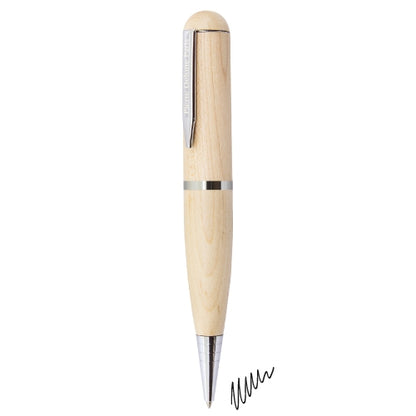 Caneta Usb Madeira 32gb Pierre Delone "forest — Brindes1001