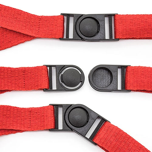 Lanyard Duplo Fecho Seguridade "riga — detalhe