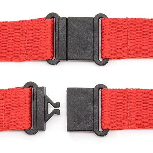Lanyard Duplo Fecho Seguridade "riga — detalhe
