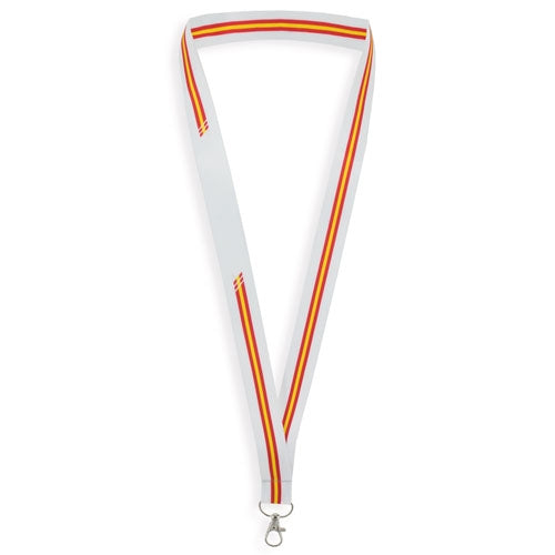 Lanyard Sublimação Z-996 | Bandeira Espanha National | Área 80x15mm