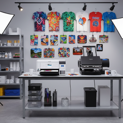 Impresora de sublimación Epson SureColor F100 A4 - Profesional Completa